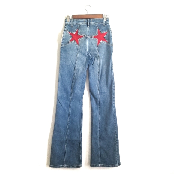 FREE PEOPLE Firecracker Flare Jeans - Picture 5 of 7